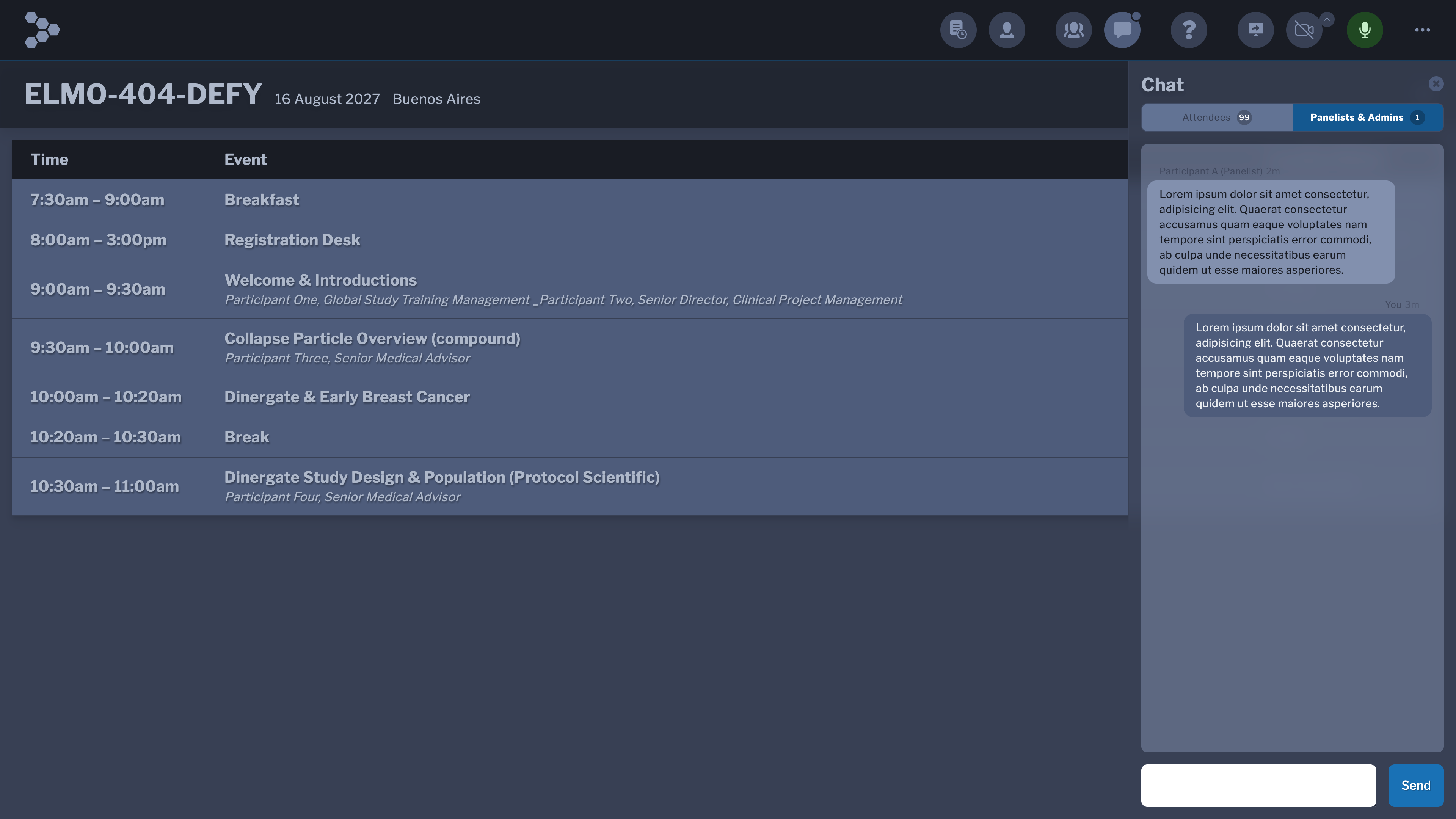 Project Elmo panels preview